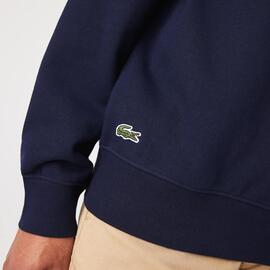 Sudadera de hombre Lacoste classic fit lisa con capucha