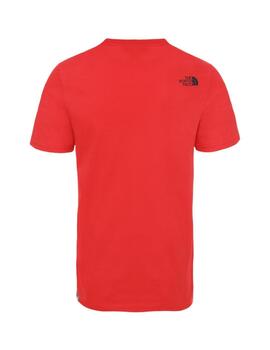 Camiseta  The North Face Easy  Rojo