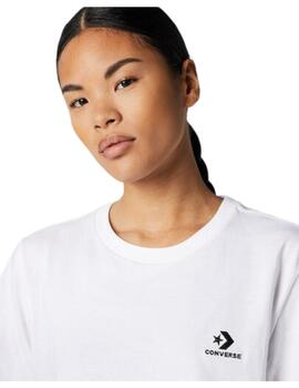 Camiseta  Converse Go-To Embroidered Blanco