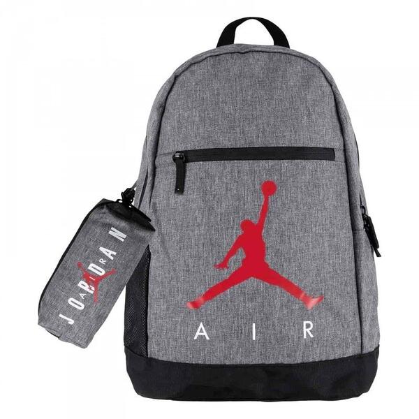 Mochila Jordan JAn Air School Gris