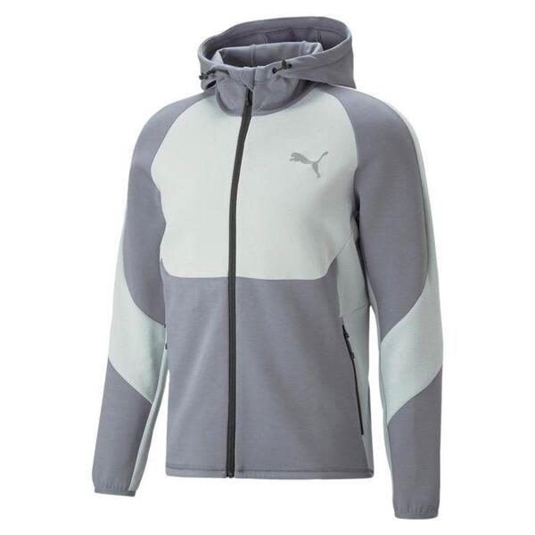 Chaqueta Puma Evostripe Full zip gris