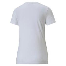 Camiseta Mujer Puma Classics Logo Blanco