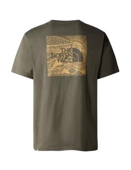 Camiseta  The North Face  Red Box Verde