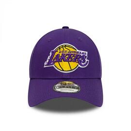 Gorra New Era LA Lakers Team Side Patch Lila 9FORTY