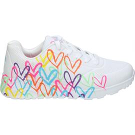 Zapatilla Infantil Skechers Uno Lite Blanco