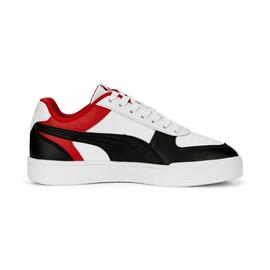 Zapatilla Junior Puma Caven Block Bco Negro