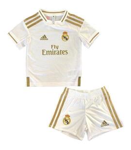 Minikit Inf.Fut.AdidasRM 19/20 Bco/Oro