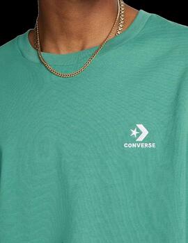 Camiseta Converse Go-To Embroidered Unisex Verde