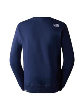 Sudadera Sin Capucha TNF Drew Peak Hombre Azul