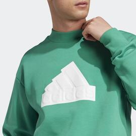 Sudadera  Adidas M Fi Bos   Verde