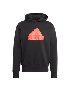 Sudadera Capucha Adidas Future Icons  Negro