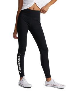 Leggin Mujer Converse Wordmark   Negro