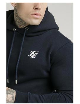 Sudadera Siksilk Muscle Fit Marino