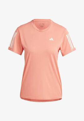 Camiseta Mujer Adidas OWN THE RUN Coral