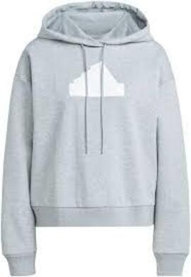 Adidas Sudadera Mujer W Fi Bos Hoodie Gris