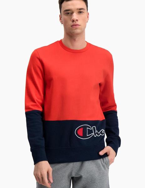 Champion sweatshirt outfit rojo sale