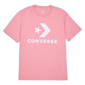 Camiseta Converse Stand Fit Logo Star Chev Unisex Rosa