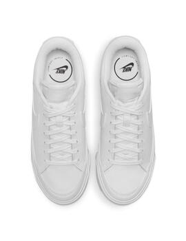 Zapatilla Mujer  Nike Court Legacy Lift Blanco