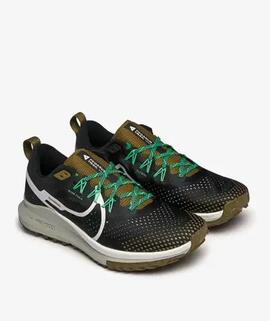 Zapatilla Para Hombre Nike React Pegasus Trail 4 Negro