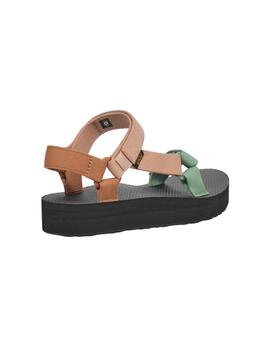 Sandalia  para Mujer Teva Midform   Verde