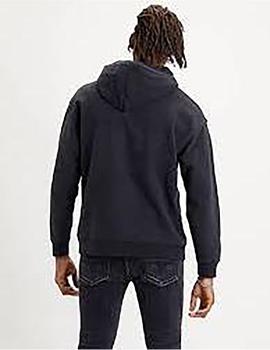 Sudadera Levi's Relaxed Graphic Serif Gris