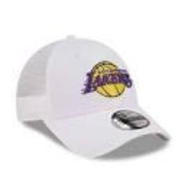 Gorra New Era LA Lakers Home Field 9FORTY A-Frame Blanco