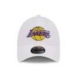 Gorra New Era LA Lakers Home Field 9FORTY A-Frame Blanco