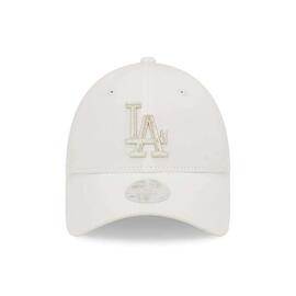 Gorra New Era LA Dodgers Metallic Logo 9FORTY Blanco Mujer