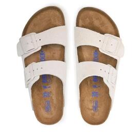 Sandalia Mujer Birkenstock Arizona SFB Antique Blanco