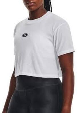 Camiseta para mujer Under Armour Branded Logo Blanco