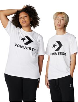 Camiseta Converse Stand Fit Logo Unisex Blanco