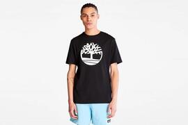 Camiseta  Timberland Kbec River Tree Hombre  Negro