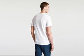 Camiseta  Timberland Kennebec Linear Hombre  Blanco