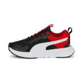 Zapatilla Junior Puma Evolve Run Mesh Negro