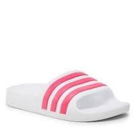 Chancla para Niñas  Adilette Aqua K Blanco