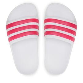 Chancla para Niñas  Adilette Aqua K Blanco