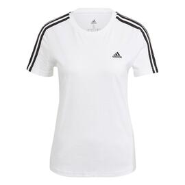 Camiseta para Mujer Adidas 3STRIPES T Blanco