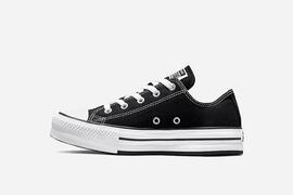 Zapatilla Junior Converse All Star Eva Lift OX Negro