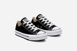 Zapatilla Junior Converse All Star Eva Lift OX Negro