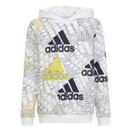 Sudadera Niño Adidas VBL LOGO Blanco