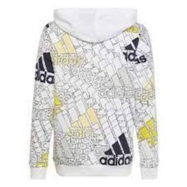 Sudadera Niño Adidas VBL LOGO Blanco