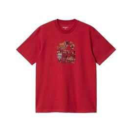 Camiseta  Carhartt S/S Fireworks   Rojo Hombre