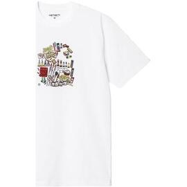 Camiseta  Carhart S/S Fireworks   Blanca Hombre