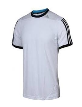 Camiseta Running Adidas Climalite Blanco