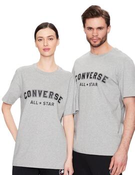 Camiseta Converse All Star Unisex   Gris