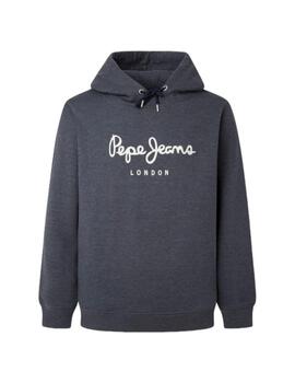 Pepe Jeans Hombre NOUVEL Sweatshirt With Contrasting Logo