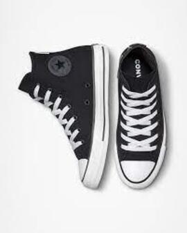 Zapatilla Junior  Converse All Star Hi Negro