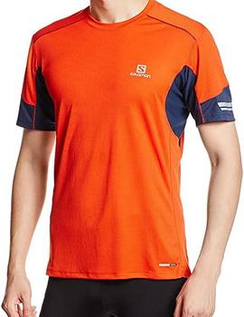 Camiseta Multideporte Salomon Agile Naranja