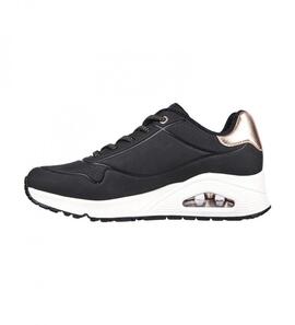 Zapatilla Skechers Uno shimmer Street LA Negro