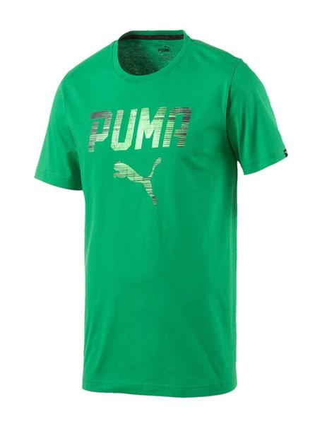 Tratamiento Preferencial Por nombre ayer Camiseta Sportwear Puma Rebel Verde